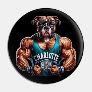 Charlotte Gym Pin