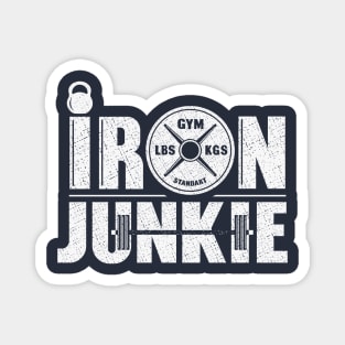 Iron junkie Magnet