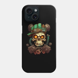 Robot skull Phone Case