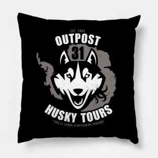 Outpost 31 Husky Tours Pillow