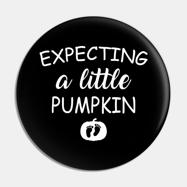 Expecting a Little Pumpkin Pin by CoApparel