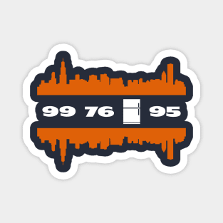 85 Chicago Bears Defensive Line Magnet