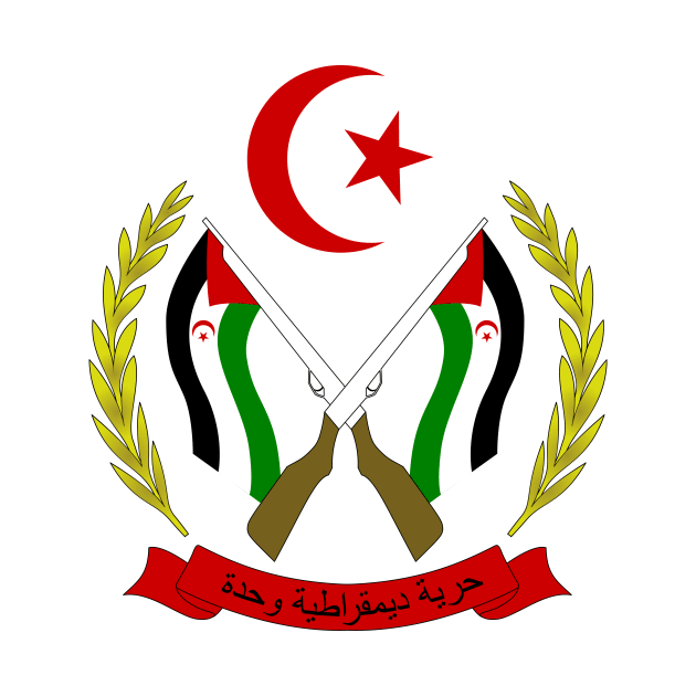Coat of arms of the Sahrawi Arab Democratic Republic by Flags of the World