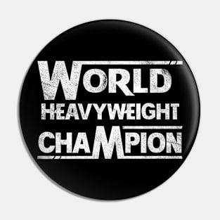 World Heavyweight Champion Pin