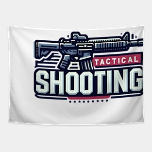 Tactical Shooting Tapestry