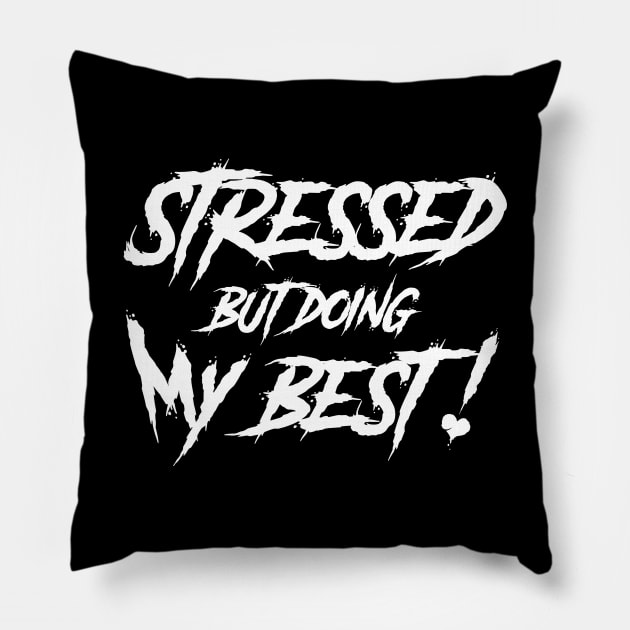 Stressed Pillow by CrypticCoffin