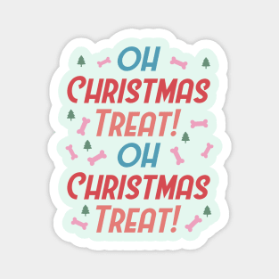 Oh Christmas Treat - Merry Dogmas Magnet