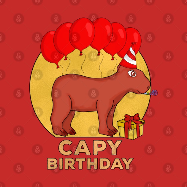 Capy Birthday by DiegoCarvalho