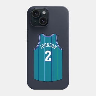 Larry Johnson Charlotte Jersey Qiangy Phone Case