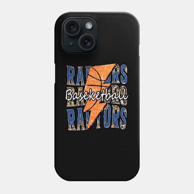 Graphic Basketball Raptors Proud Name Vintage Phone Case by Frozen Jack monster