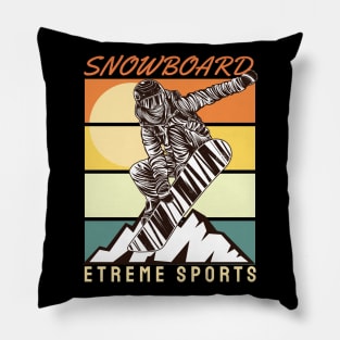 Snowboard - Extreme sports Pillow