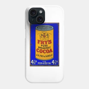 Tin Plate Sign - Fry's Breakfast Cocoa Phone Case