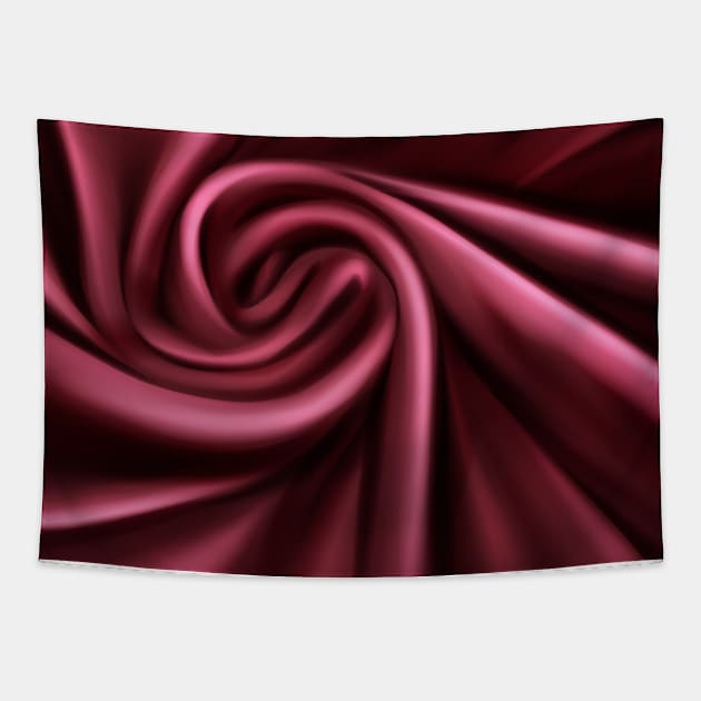 Red fabric texture Tapestry by NoonDesign