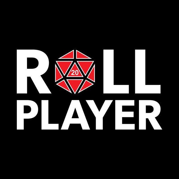 Roll Player (Red d20) by NashSketches