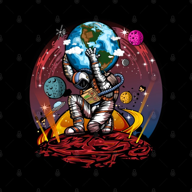 Atlas Space Man by adamzworld