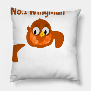 No.1 Wingman | Broken Wing Pillow