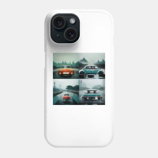 Japanese car print Phone Case