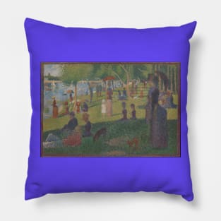 Study for "A Sunday on La Grande Jatte" Pillow