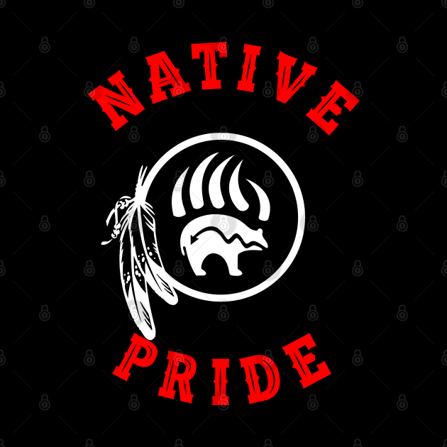 NATIVE PRIDE 13 (BEAR) by GardenOfNightmares