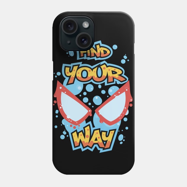 Miles into the Spiderverse T-Shirt Phone Case by BrainDrainOnly