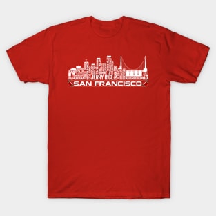 San Francisco 49ers T-shirt Cool Graphic V22 On Sale - Tana Elegant