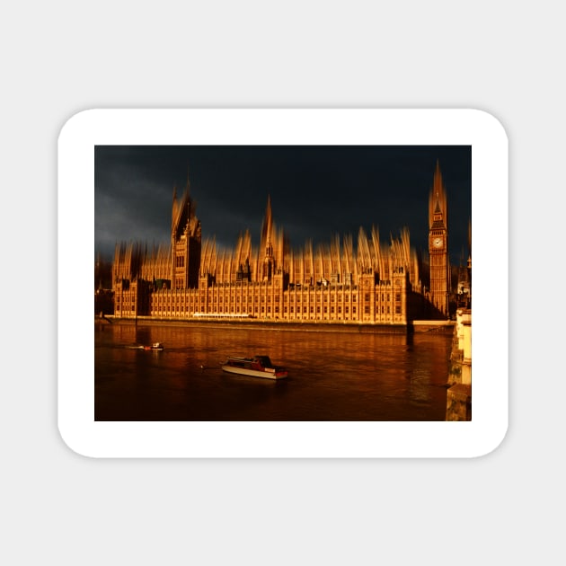 Houses of the Parliament Magnet by mister-john