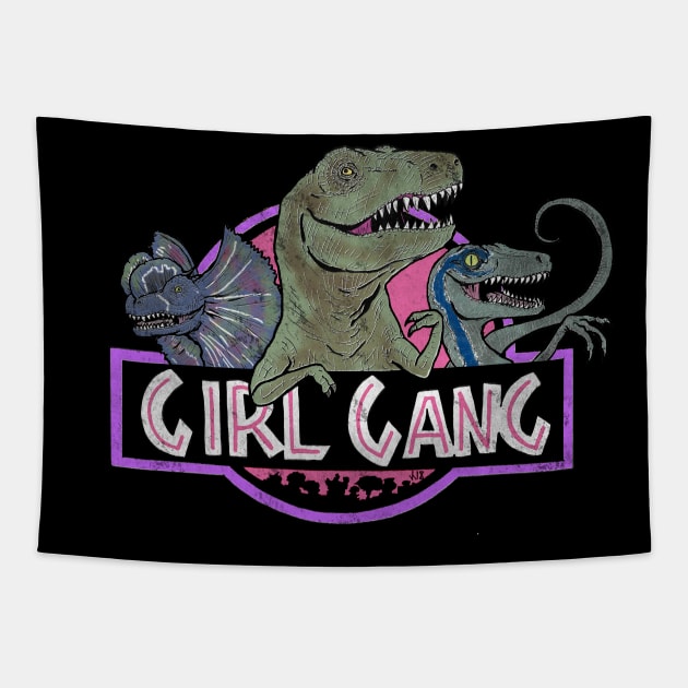 Girl Gang (Violent Femme) Tapestry by Bloody Savage