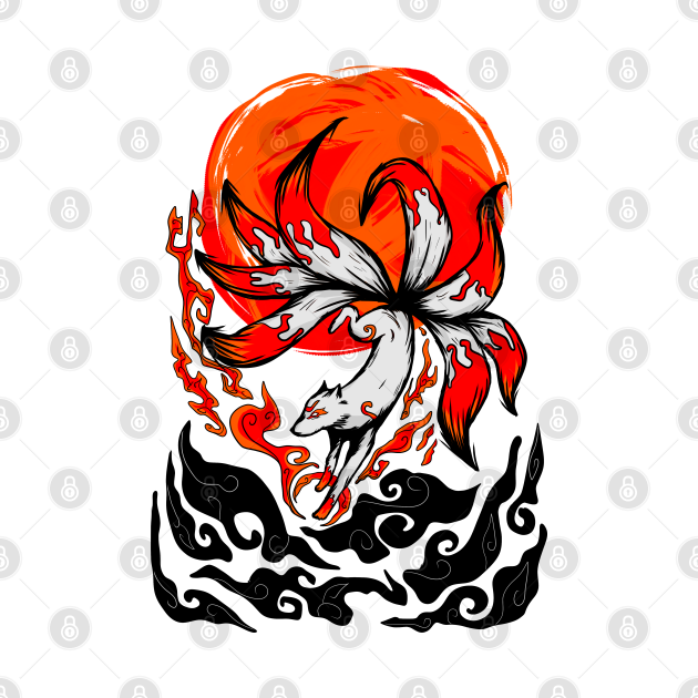 kitsune Kitsune Onesie TeePublic