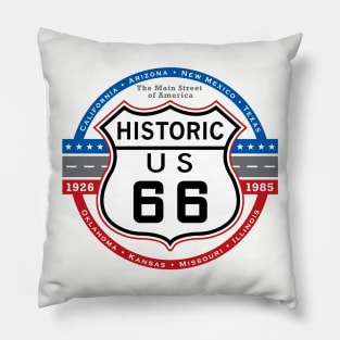 Historic Route 66 Pillow