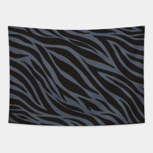 Zebra Print Pattern (BLUE) Tapestry