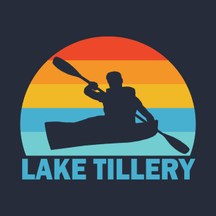 Lake Tillery North Carolina Kayak T-Shirt