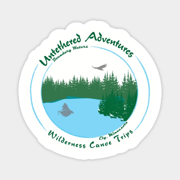 Lac  Lacroix Magnet by Untethered Adventures 