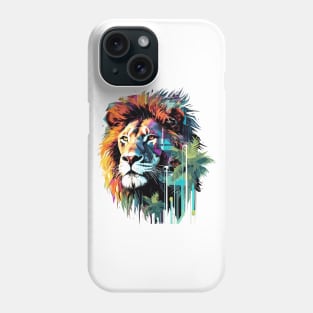 Lion Beast Animal World Predator Wild Nature Wilderness Phone Case