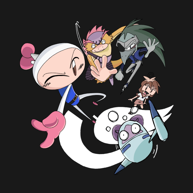 Bomberman Jetters by MORI.ENA