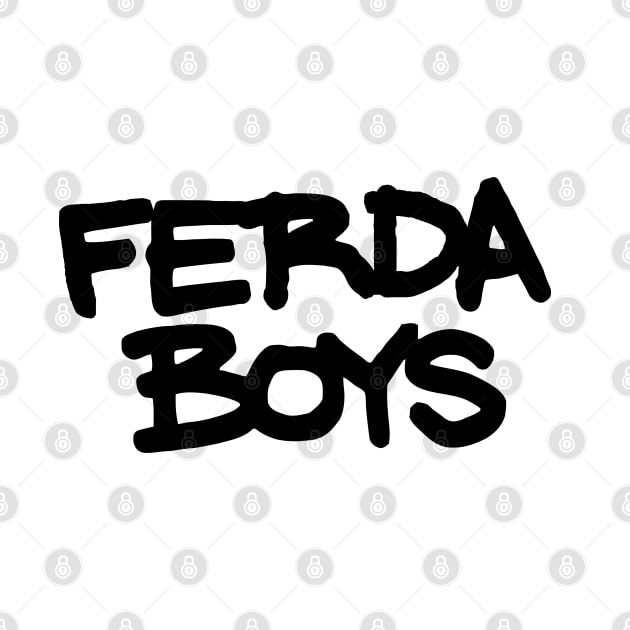 Ferda Boys beastie logo by jonah block