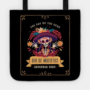 dia de los muertos Tote