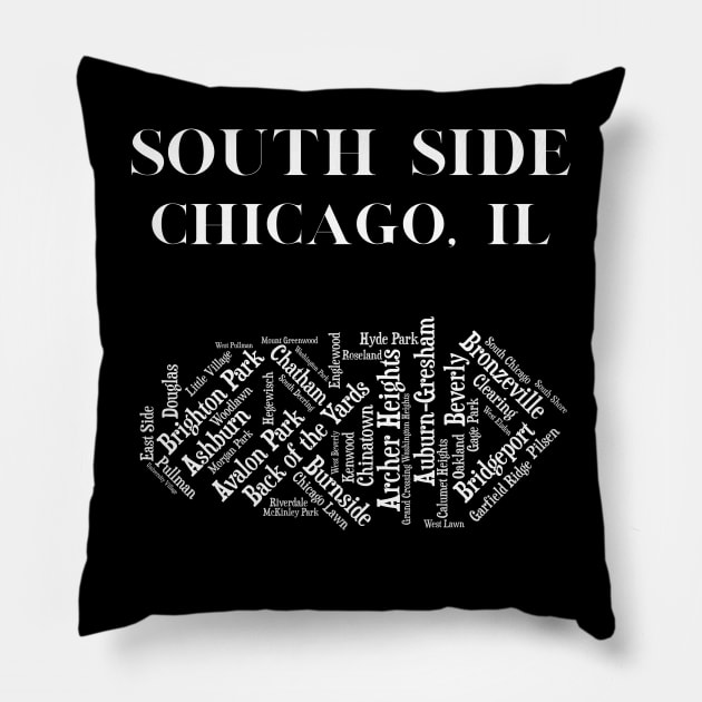 South Side Chicago Pillow by Plus Size in Chicago