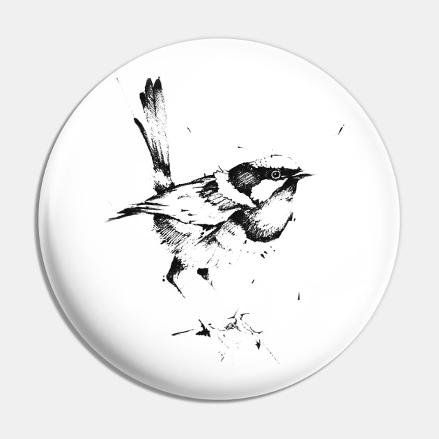 Bird Pin by hitext