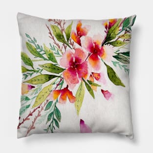 Spray of Flowers Pillow