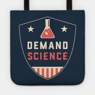 Demand Science American Protest Badge Shield Tote