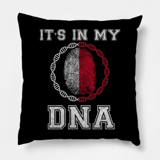 Malta  It's In My DNA - Gift for Maltese From Malta Pillow