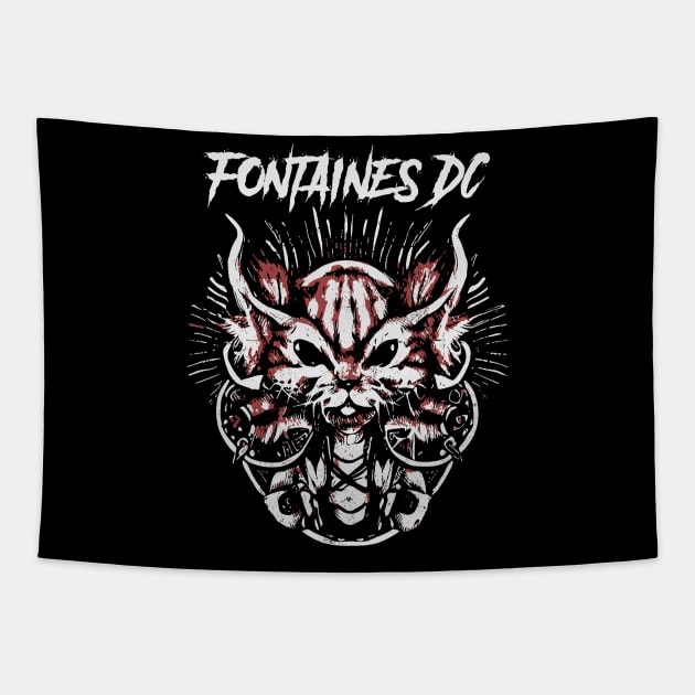 fontaines dc dark fox Tapestry by low spirit