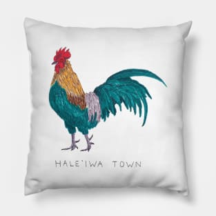 Haleiwa Town Chicken Pillow