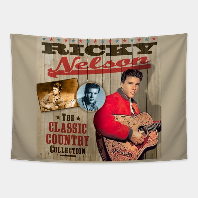 Ricky Nelson - The Classic Country Collection Tapestry by PLAYDIGITAL2020