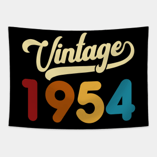 1954 Vintage Gift 66th Birthday Retro Style Tapestry