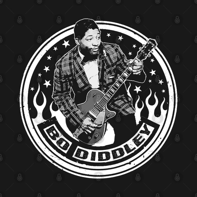 Bo Diddley by CosmicAngerDesign