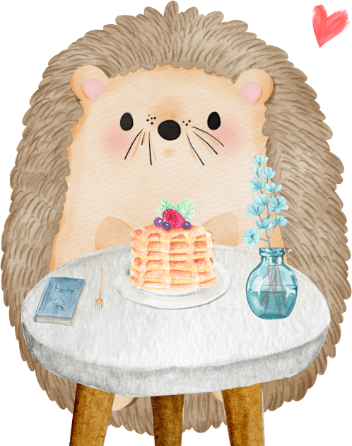 Pancakes Kids T-Shirt by LylaLace Studio