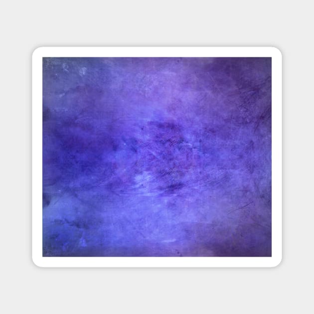 Purple blue grunge texture Magnet by Playfulfoodie