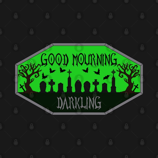 Good Mourning Darkling in Green by RavenWake