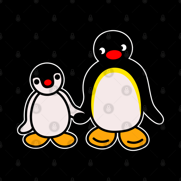 PINGU and PINGA by GiGiGabutto